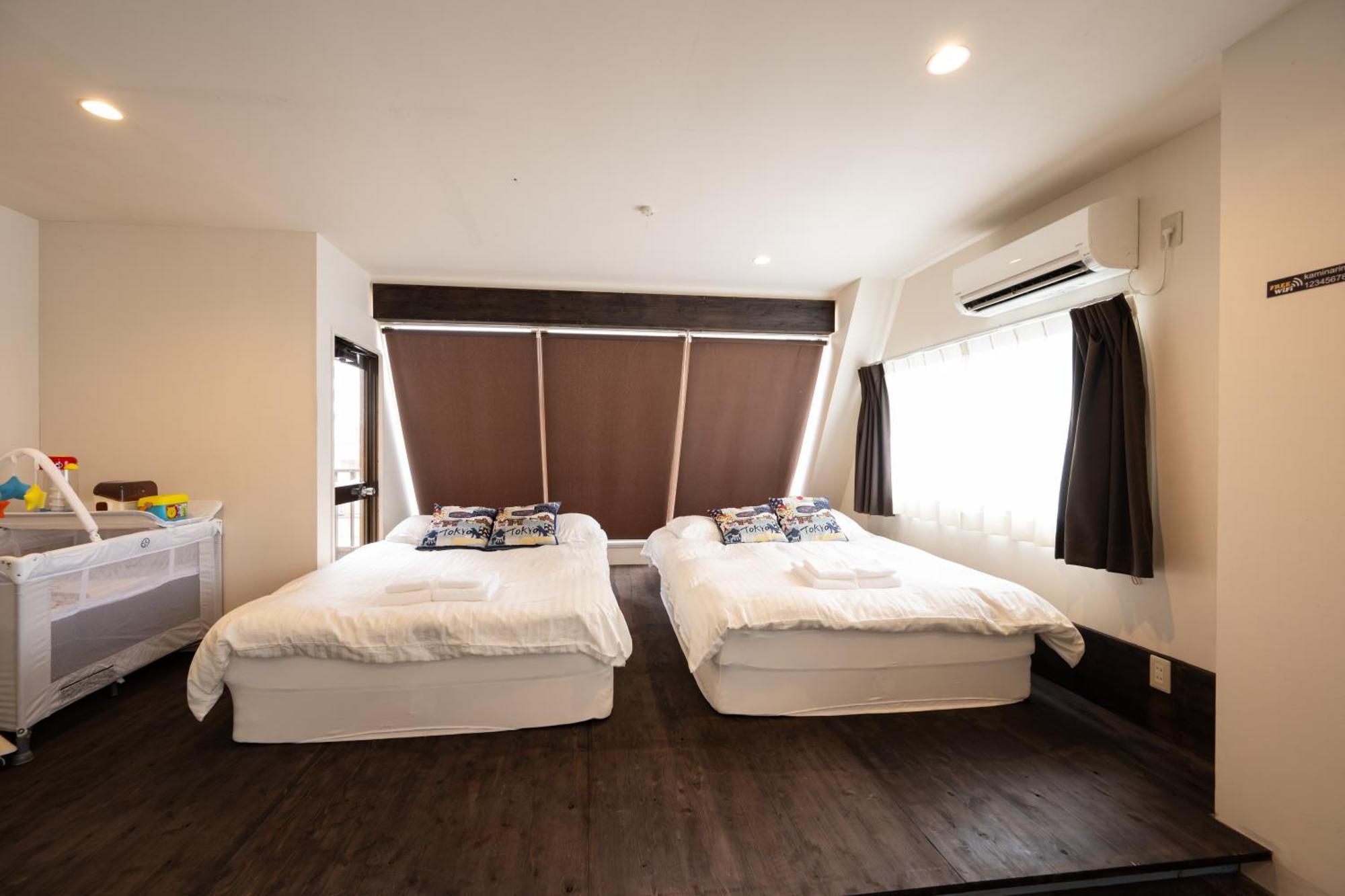 Thunder Hotel -雷門サンダーホテル- 浅草駅から徒歩5分 ベビー用品付き ファミリーも歓迎 大人8名もok!! Tokyo Exterior photo
